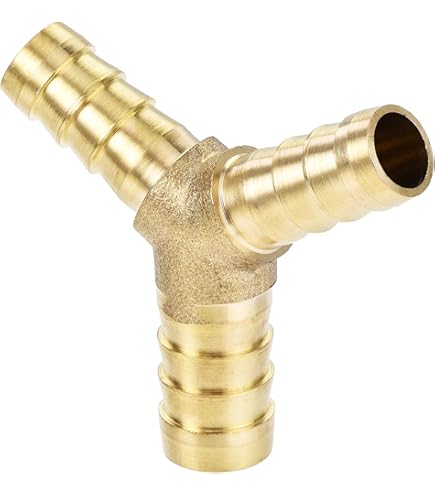 Tee Fitting Plastic Barb 3 Way Equal T Shaped Fitting Hose 1/4" For 6-6.5mm Water Cooling Hose White 2pcs - View #9