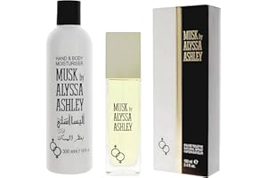 ALYSSA ASHLEY Musk Perfume for Women and Lotion Gift Set