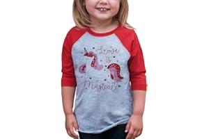 7 ate 9 Apparel Kids XOXO Happy Valentine's Day Pink Raglan