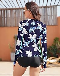 WOWENY Women Rash Guard Sleeveless Swim Shirts UPF