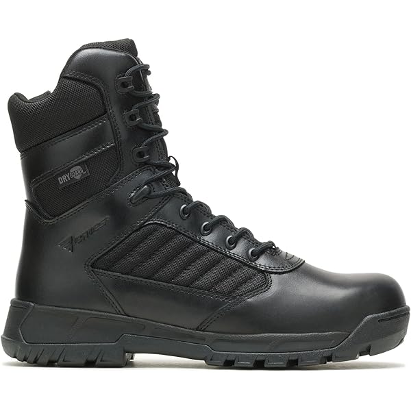 Amazon.com: Bates Men's Delta Side Zip 8 Inch Uniform Boot, Black