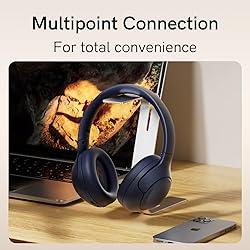 QCY H3 ANC Bluetooth Headphones Over Ear, Active