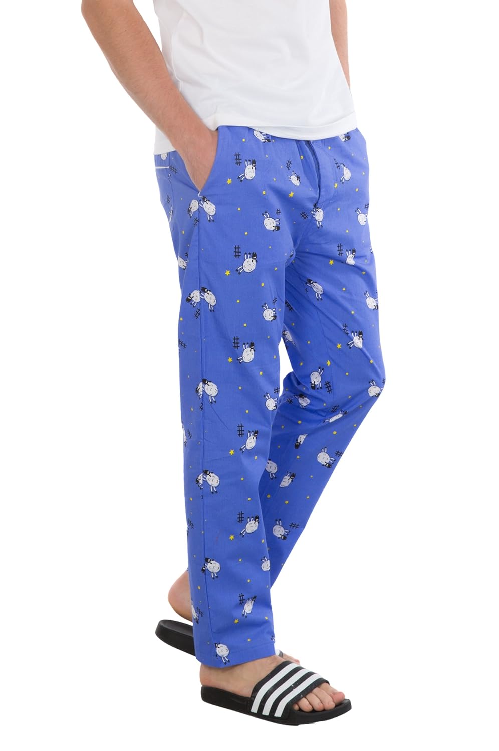 bewakoof men's printed pyjamas
