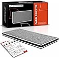 A-Premium Cabin Air Filter w/Activated Carbon Compatible with Land Rover Range Rover 2003-2013 & BMW X5 2000-2006, Replace# 64318409043