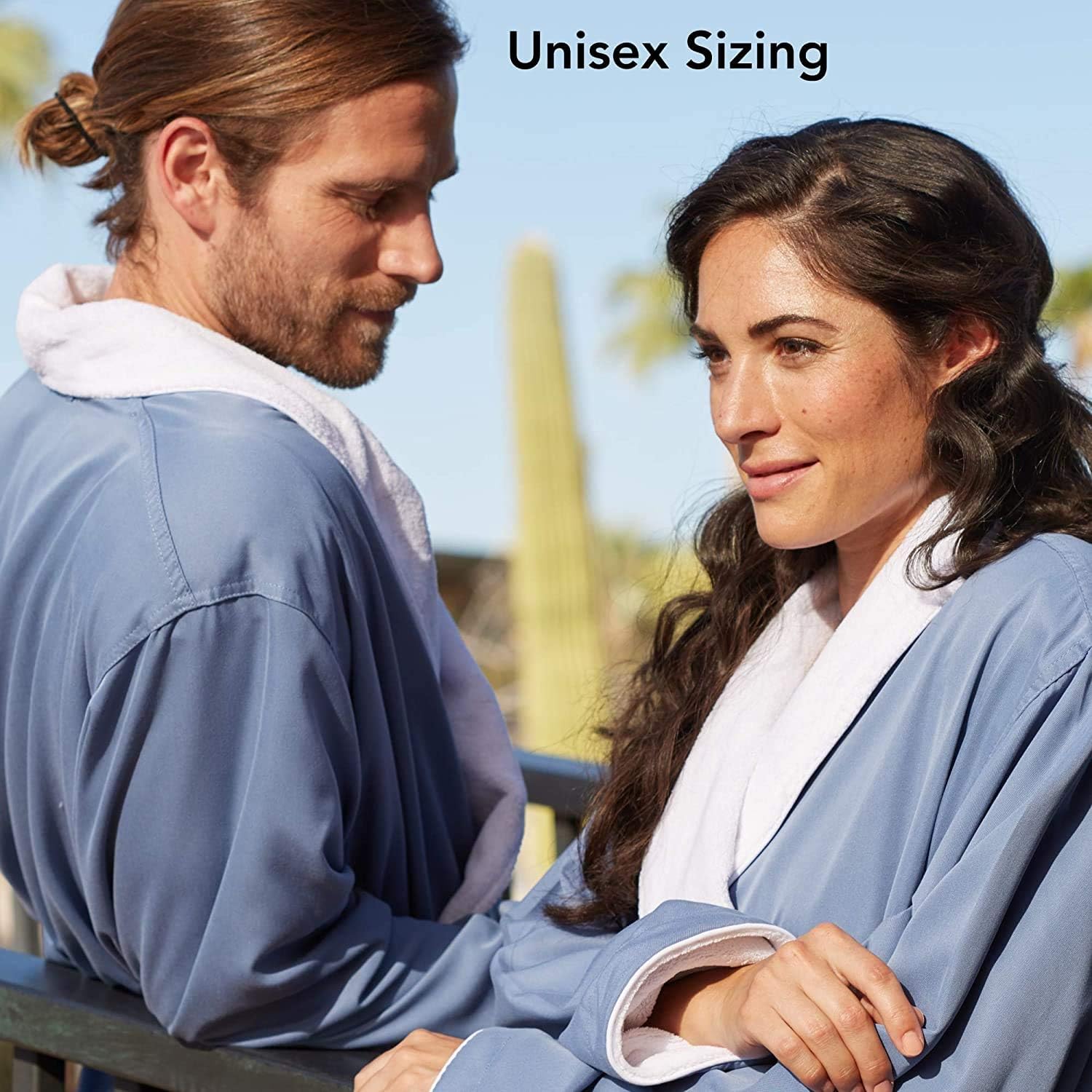 MONARCH Plush Lined Microfiber Spa Robe - Unisex Luxury Hotel Bathrobes Cypress at  Women’s Clothing store: Bathrobes
