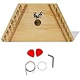 Trademark Innovations Mini Harp - Wooden Zither Lap Harp