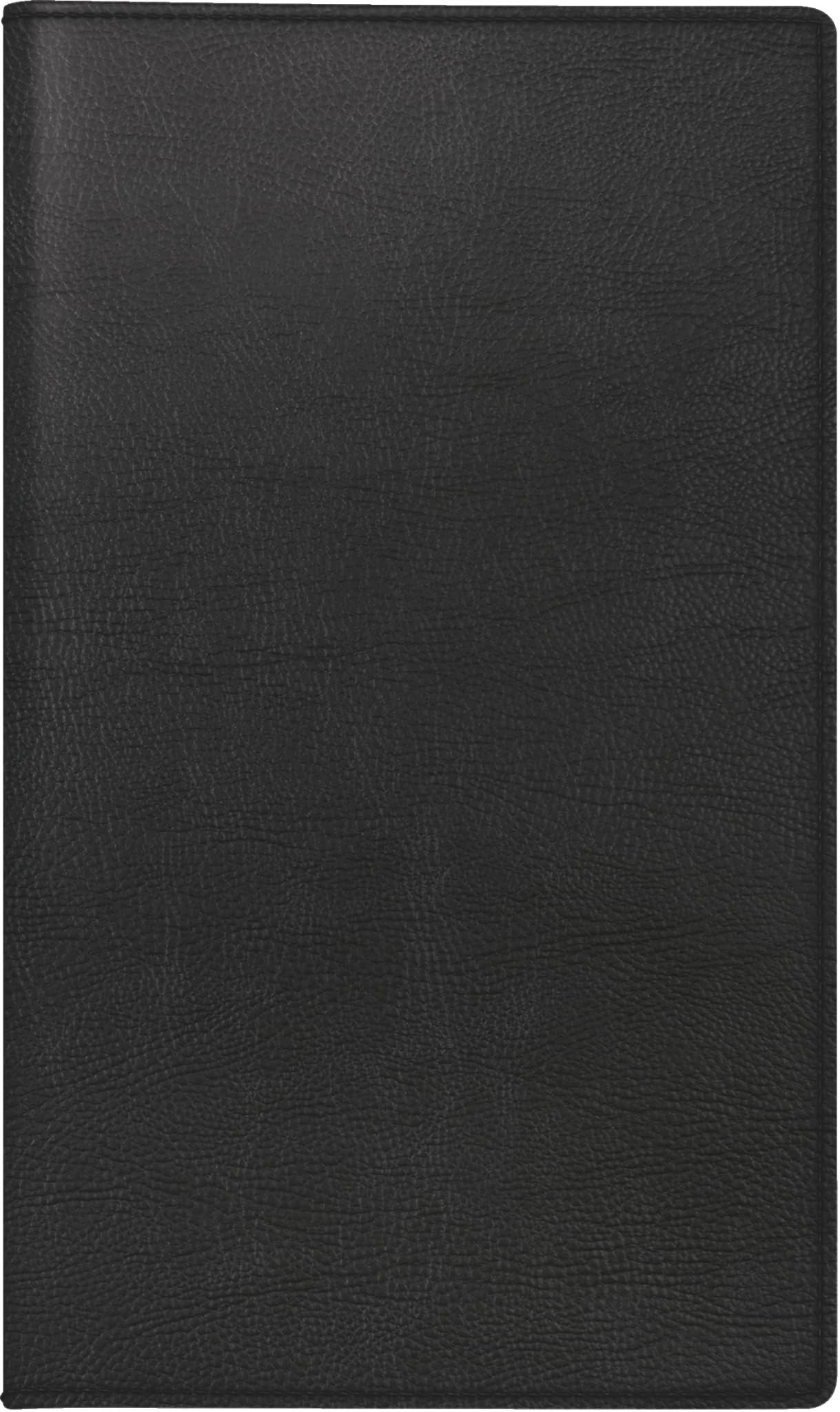 rido/idé Pocket Diary Mod. TM 15 2025 | A6, Faux Leather, Black