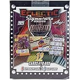 2025 Leaf Eclectic Signature Series Football Hobby Trading Card Box (6 Autographs Per Box)