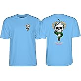 Powell Peralta Mike McGill Skull & Snake T-Shirt, Carolina Blue, Extra Large