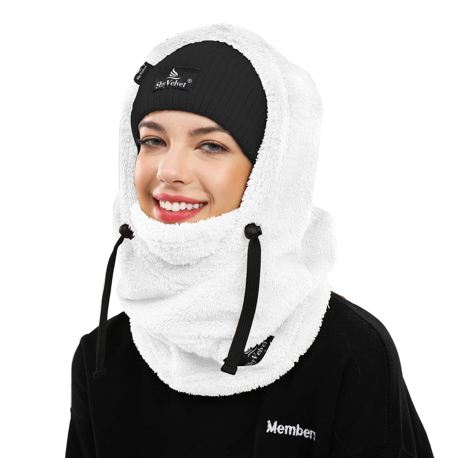 Shy Velvet Balaclava Wind-Resistant Winter Face