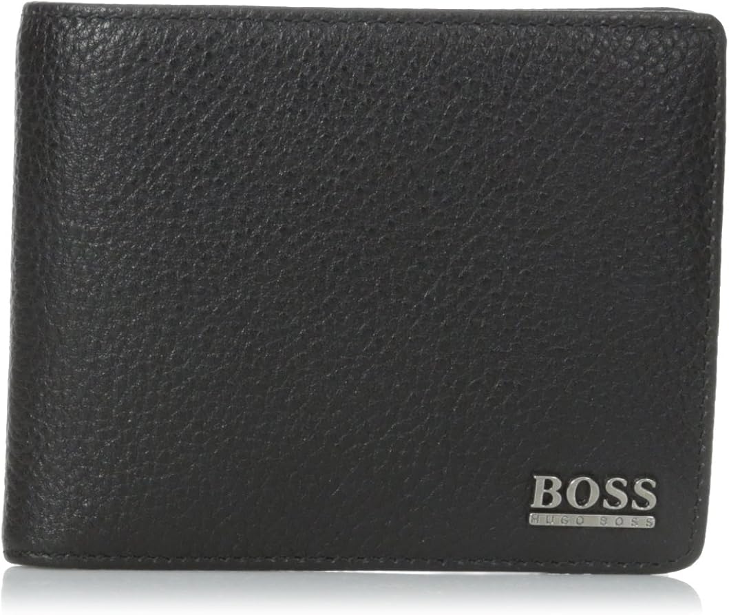 HUGO by Hugo Boss Men's Moneme Wallet, Black, One Size at Amazon Men’s