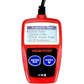 Xtruck MS309 OBD2 Scanner Check Car Engine Light Fault Code Reader, Universal OBDII Diagnostic Scan Tool Read Clear Trouble Codes, View Freeze Frame Data, OBDII CAN Diagnostic Scan Tool