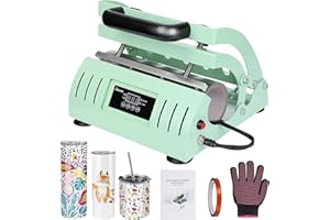 Tumbler Press, Mug Press Sublimation Machine: Aiment Cup Press 110V Portable Sublimation Tumbler Heat Press for 16 20OZ 30OZ, DIY Skinny Straight for 11-15OZ, DIY Digital Press Tumbler Print As Gift