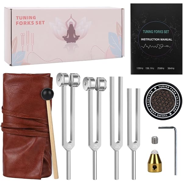 The Tuning Fork Healing Bible: DIY Sound Therapy Guide to Quiet