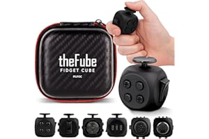 PILPOC theFube Kids and Adult Fidget Toy with 6 Sides - Handy Fidgeting Toys - Fidget for Anxiety and Stress Relief - Audible