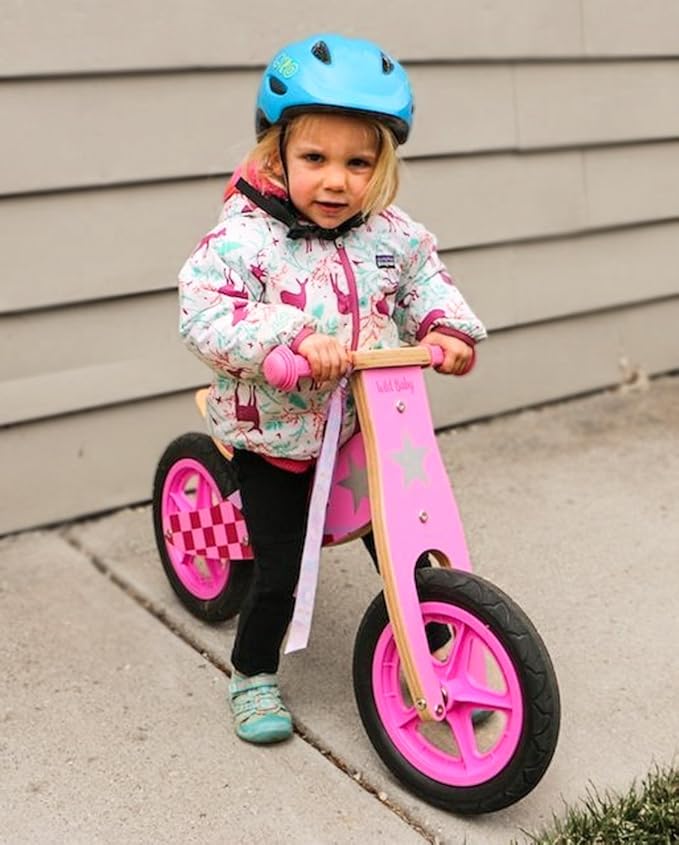 wild baby wooden balance bike
