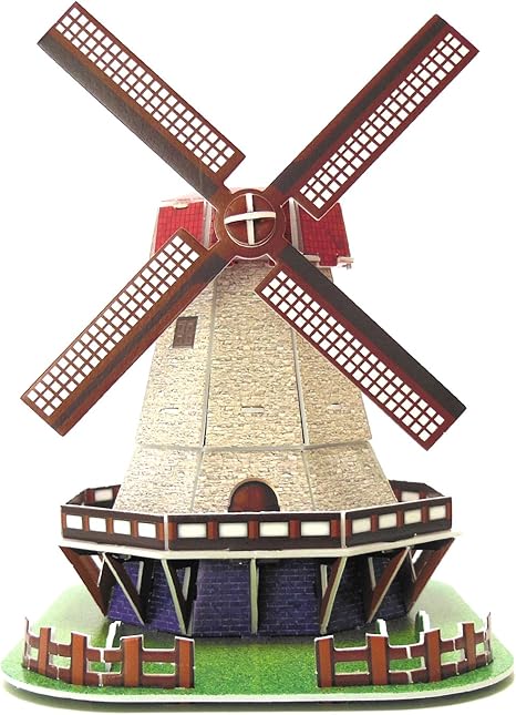 windmill 3d puzzle