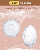Lictin Breast Shells 2pcs Milk Collector 60ml Reusable Silicone Nursing Cup view 6