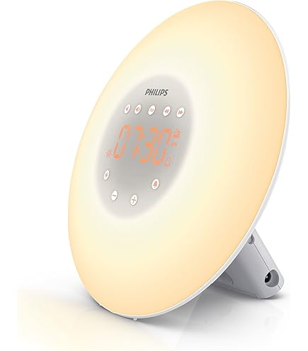Amazon.com: Philips Wake-Up Light Alarm Clock HF3500/01 with
