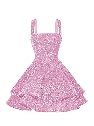 vintys Sparkly Short Prom Dresses for Teens