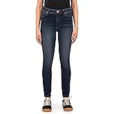 KUT from The Kloth Womens Charlize High-Rise Cigarette Leg with Regular Hem in Demulcent