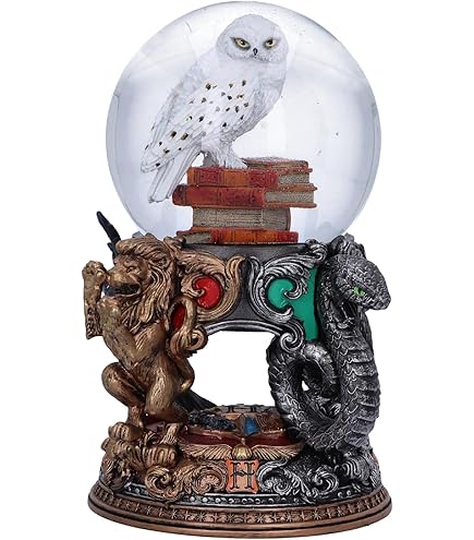 Hallmark Harry Potter Quidditch Musical Snow Globe - 'Our Little Keeper' Baby Gift & Nursery Decor