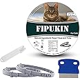 FIPUKIN Flea and Tick Collar for Cats | 8-Month Waterproof Protection, Adjustable & Safe with Natural Oils | Charity Donation per Purchase