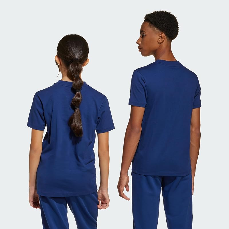 Unisex niños Essentials Shirt, Dark Blue/White, 15-16 Years — foto 2 de 8