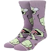 Bioworld Invader Zim Gir Men's Athletic Crew Socks