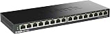 D-Link DGS-1016S 16-Port Gigabit Unmanaged Switch Fanless Black view 2