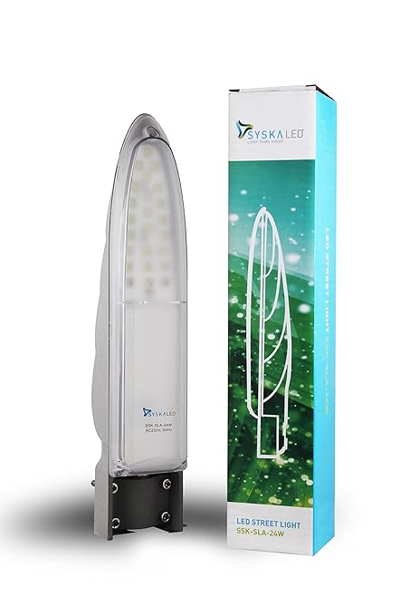 Syska SSK-SLA-24W 24-Watt LED Street Light (Cool Day Light)