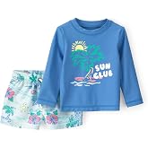 Carter's Baby Boys' 2-piece Rashguard Trunk Set