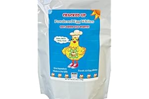 Cinnamonster Cracked Up - Cage-Free Egg Whites Protein Powder 3 lb (48oz). Use for Baking, Desserts, Breakfast Recipes, or Protein Shakes
