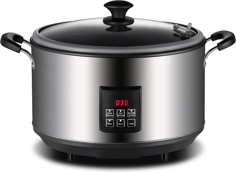 Callow Digital Electric Smoker 500W Hot/Cold Smoke 9.5L Capacity