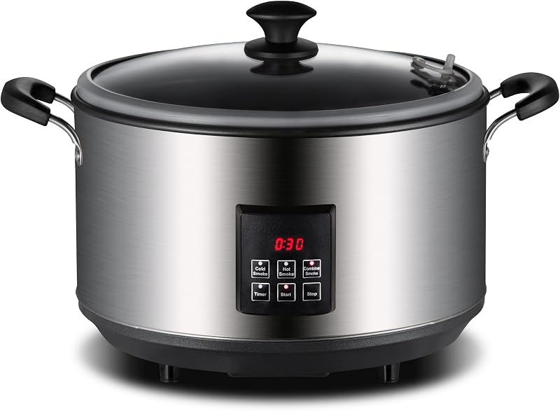 Callow Digital Electric Smoker 500W Hot/Cold Smoke 9.5L Capacity