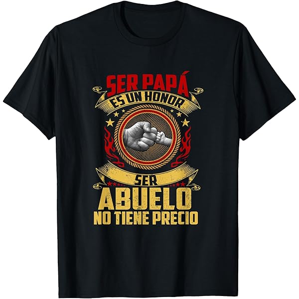 Camiseta Personalizada Para Papá Bajo Pedido En Impresión Digital