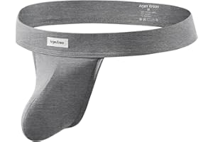 Arjen Kroos Jockstraps for Men Sexy Thong Underwear Dual Pouch Jock Strap Athletic Supporter