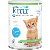 PetAg Goat&rsquo;s Milk KMR Kitten Milk Replacer Powder - 12 oz - Powdered Kitten Formula with Prebiotics, Probiotics &amp; Vitamins for Kittens Newborn to Six Weeks Old - Easy to Digest