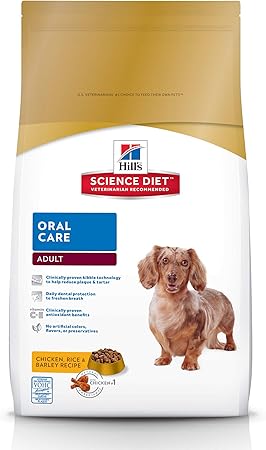 hills oral care dog