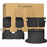 2024 2025 2026 Prologue Floor Mats & Cargo Liner & Backrest Mat Fit for Honda Prologue & Chevrolet Blazer EV - All Weather Floor Liners Trunk Mat Back Seat Cover Prologue Accessories Black