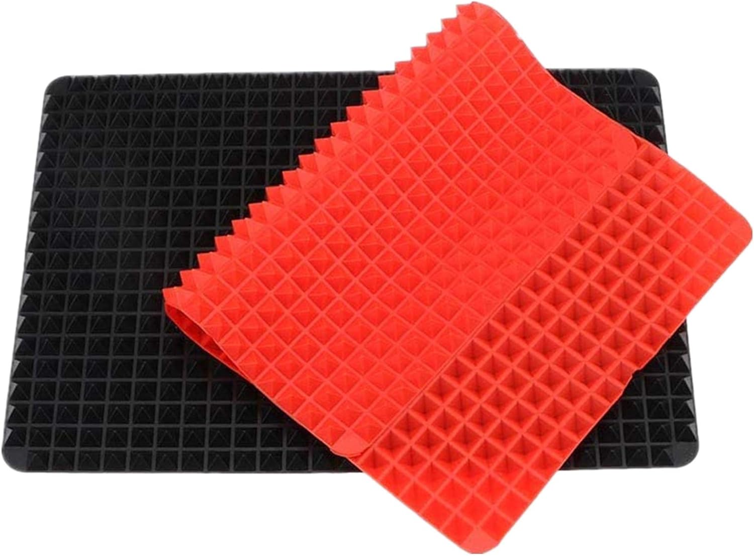 Diamond Chef Silicone Mat Pyramid Baking Pan Sheet NonStick Oven Value