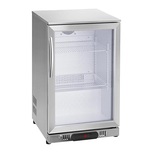 Royal Catering RCGK-108S Nevera Expositora Frigorifico Minibar ...