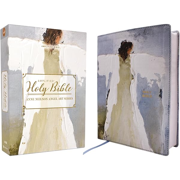 NRSVue, Holy Bible, Anne Neilson Angel Art Series, Leathersoft