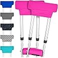 Vive Premium Crutch Pads & Hand Grips - Comfortable, Breathable, Machine Washable Padding - Moisture Wicking & Odor Reducing Pillow Accessory Covers for Adult & Youth Walking Crutches
