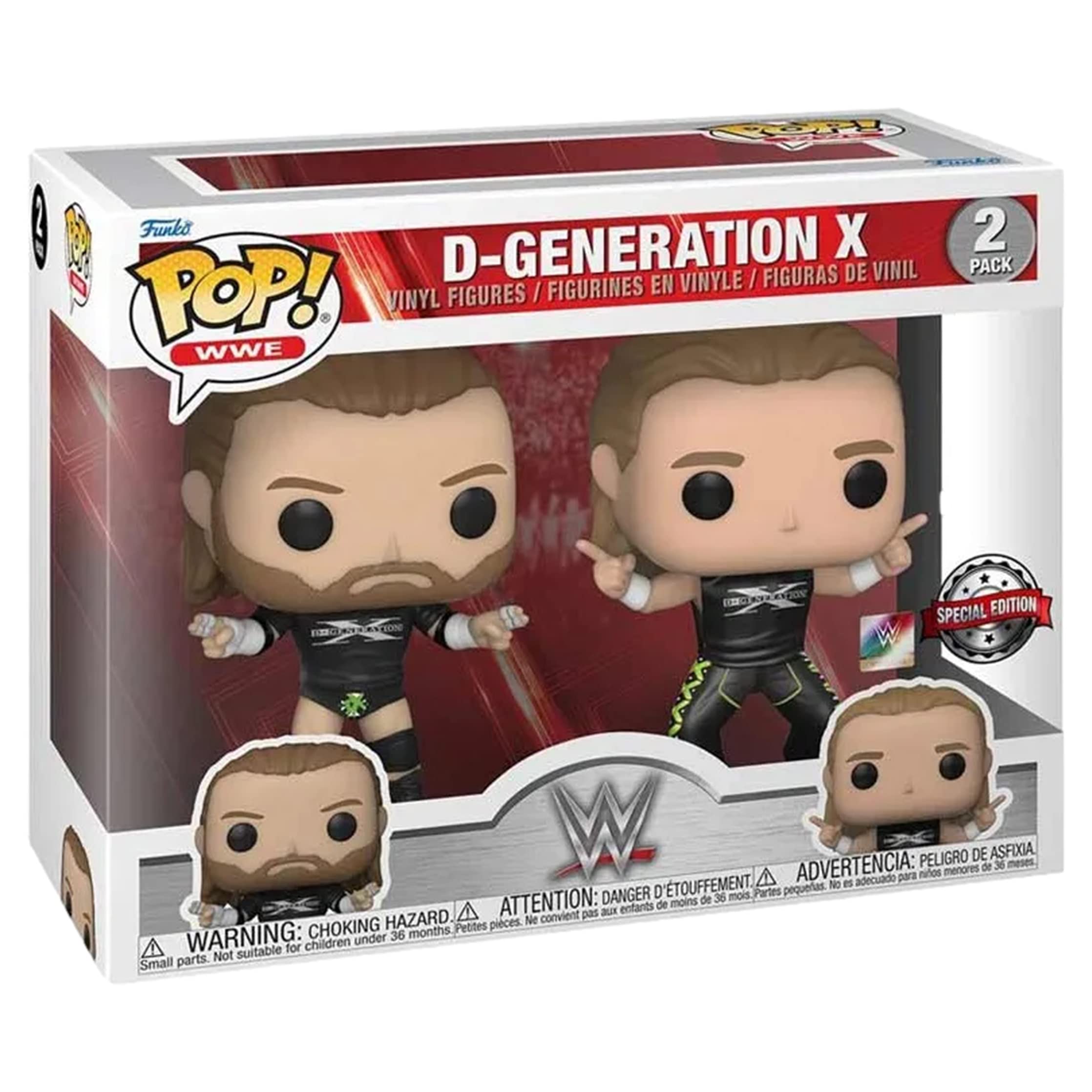 Funko Pop! WWE: D-Generation X - Triple H and Shawn Michaels