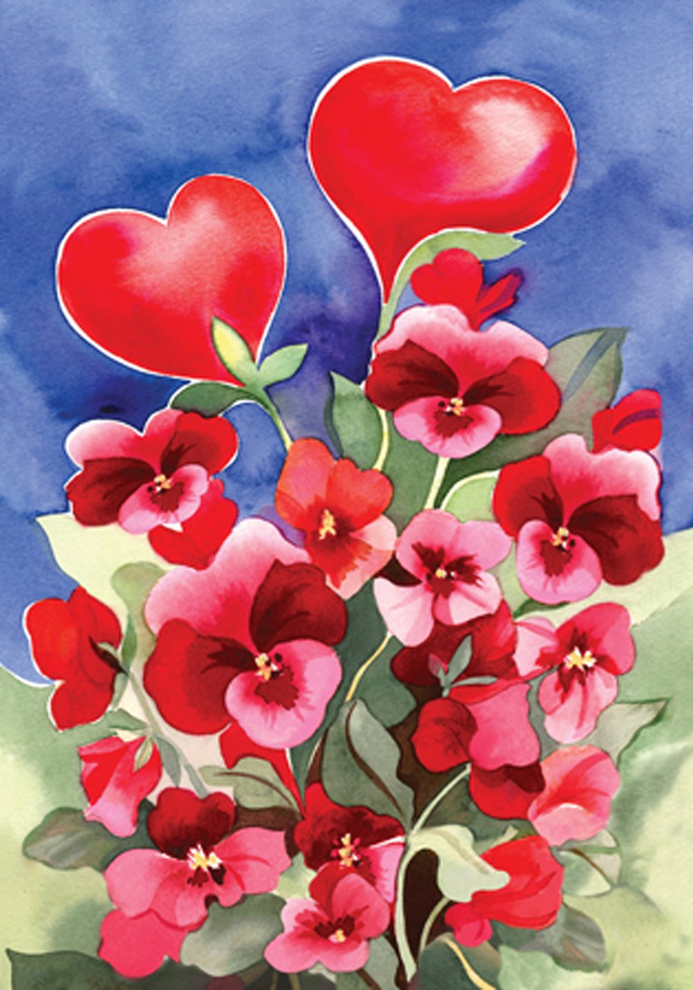 Best Spring Garden Flag Pansy