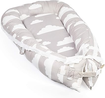 Baby Nest Cocoon Pour Nouveau Ne Nourrisson Coussin Pour Bebe Couffin De Voyage Portable Star Gray Reducteur De Lit Bebe Cocon Reducteur Lit Bebe Bebe Puericulture Accessoires De Literie