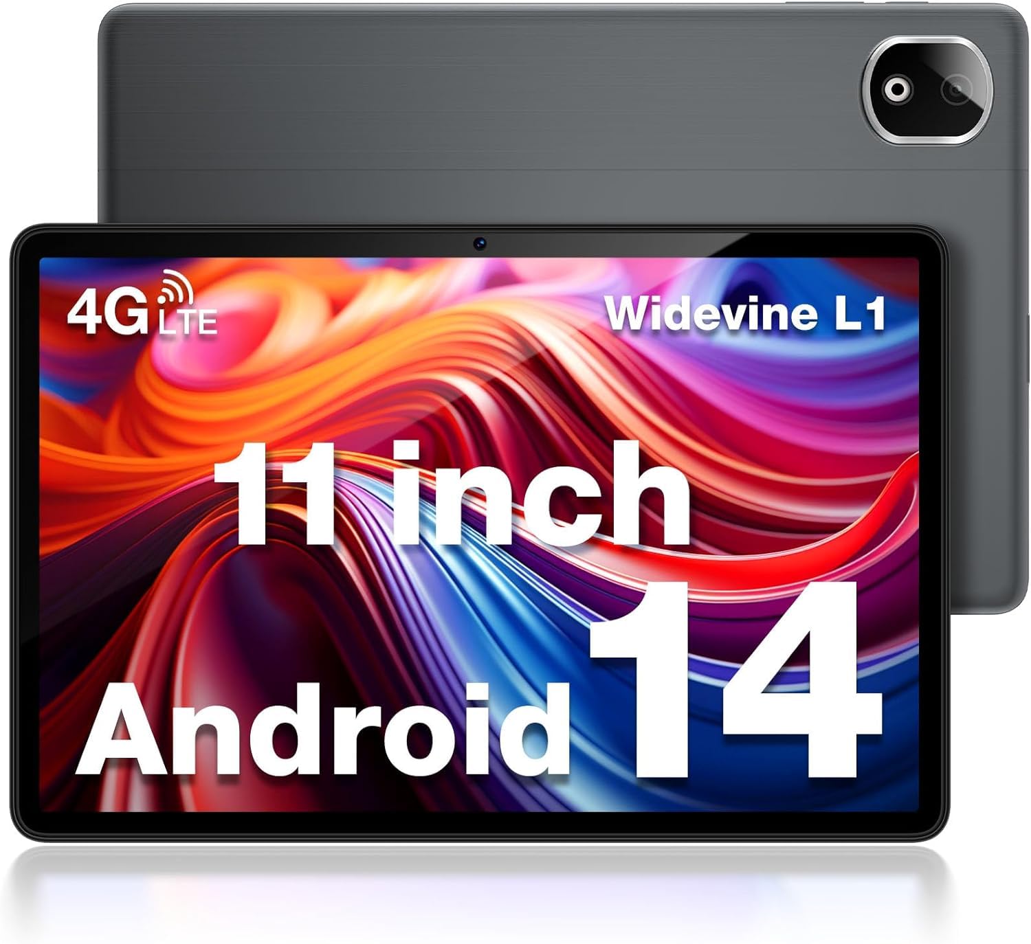 Mua DOOGEE 11 Inch Tablet (2024), T30E Android 14 Tablet with 9GB RAM 128GB ROM/TF 1TB, 4G Cellular Tablets with Dual Sim Slot, Octa Core, 8000mAh,…