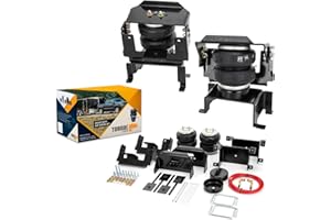 TORQUE Airbag Air Bag Suspension Kit for 2015-2025 Ford F150 2WD 4WD F-150 Rear Helper Bag Spring Towing 5000 lbs (Replaces Firestone Ride Rite 2582) (TR2582)