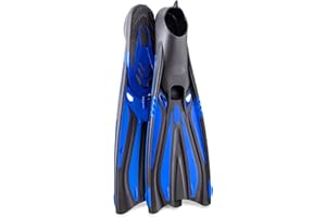 DiVLMT Fins for Swimming Adult Snorkel Fins Men Womens Long Scuba Flippers Diving Fins for Travel Fins for Snorkeling